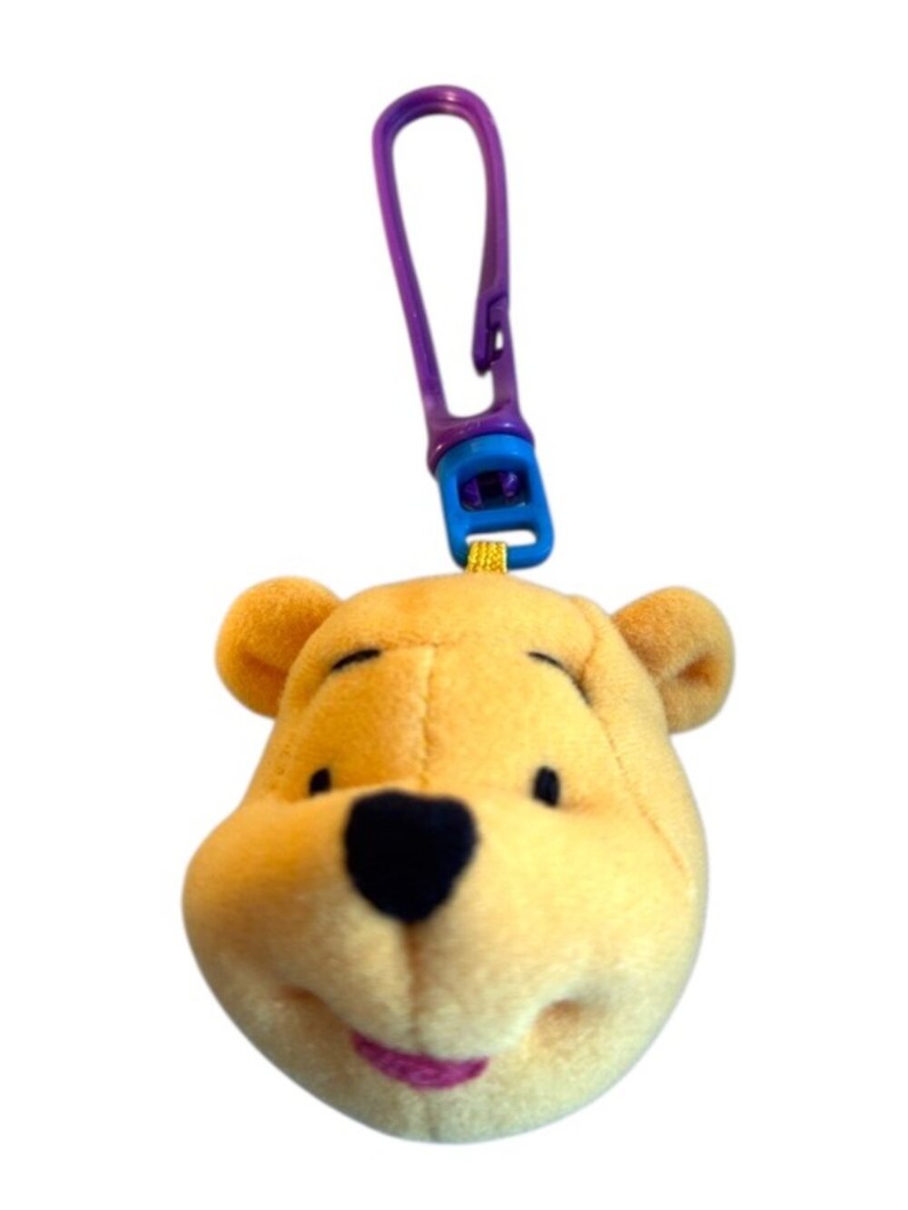 NWOT McDonald’s VTG 1999 Disney Winnie the Pooh Plush Backpack Clip Keychain